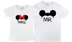 парные, Микки Маус, Mrs, Mr